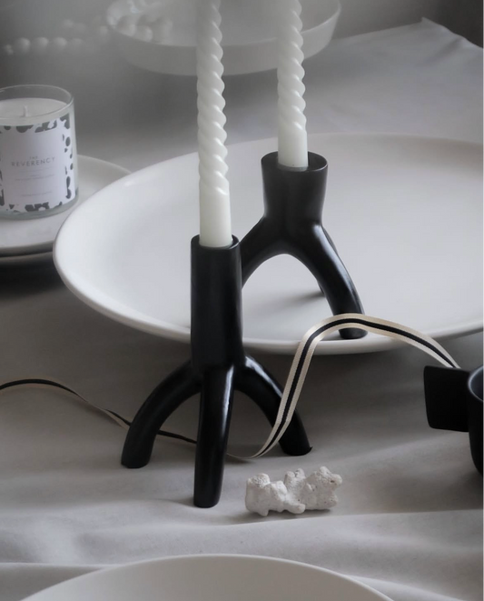 Hearth Candle Holders